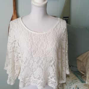 Lovely lace top...